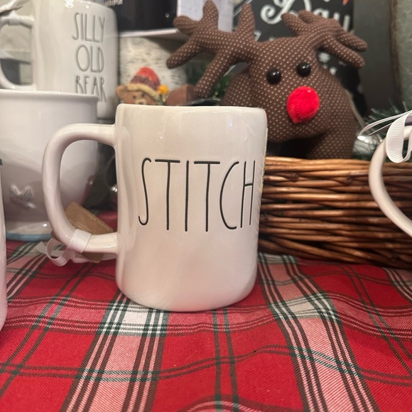 Rae Dunn Stitch Ohana Mug - Picture 2 of 3